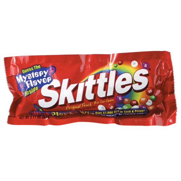 Skittles Original Flavor Chewy Candy 2.17 oz