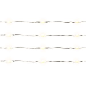 Living Accents LED Big Seed Light Set Warm White 16.5 ft. 100 lights