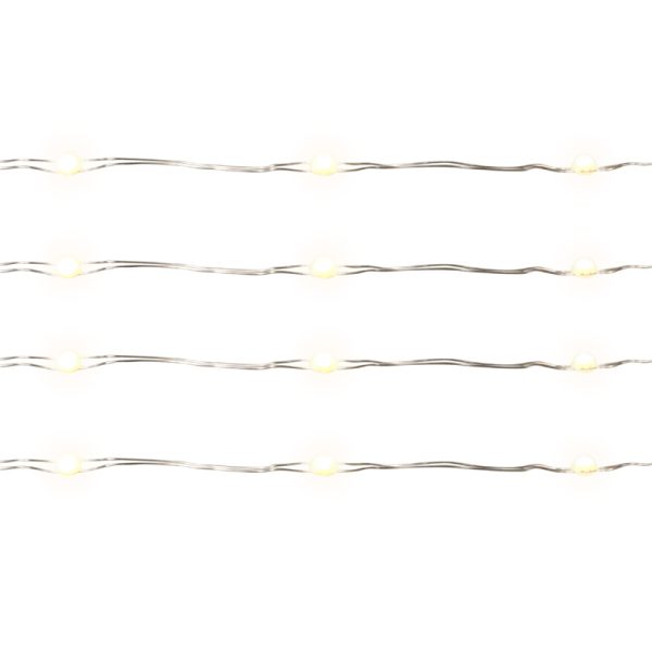 Living Accents LED Big Seed Light Set Warm White 16.5 ft. 100 lights