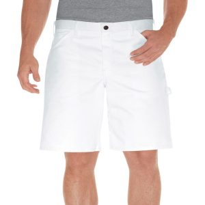 Dickies Men's Painter's Shorts 32 in. White