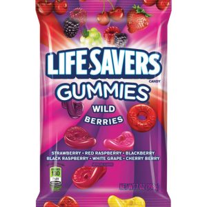 Life Savers Wild Berries Gummi Candy 7 oz