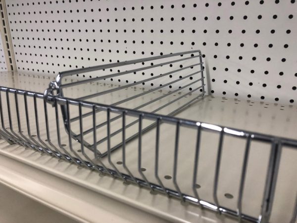 Trion 3 in. H X 1/2 in. W X 22 in. L Chrome Silver Wire Divider 20 pk