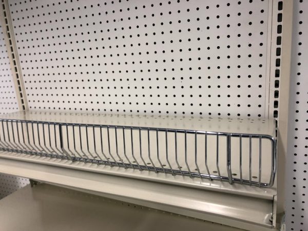 Trion 3 in. H X 36 in. W X 1/2 in. L Chrome Silver Wire Binning Shelving Unit 20 pk