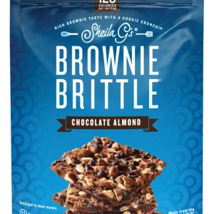 Sheila G's Chocolate Almond Brownie Brittle 5 oz Bagged