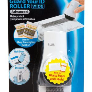 Plus Kespon 1.8 in. H X 3.25 in. W Round White Identity Protection Roller 1 pk