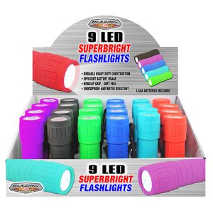 Blazing LEDz Assorted LED Flashlight AAA Battery