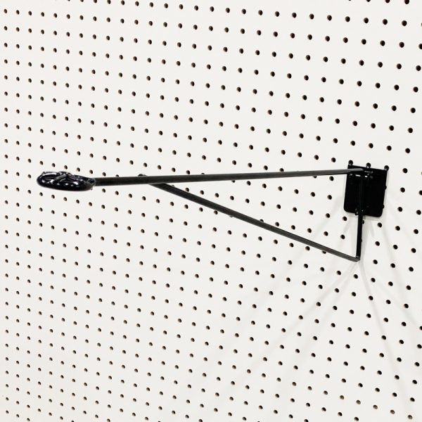 Ace 19 in. L Black Accessory Pegboard Strip Hanger Metal
