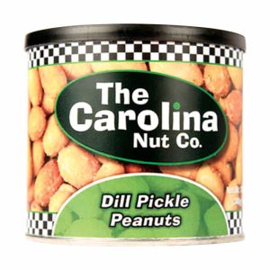 The Carolina Nut Company Dill Pickle Peanuts 12 oz Can