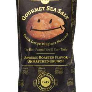Mr. Smiley Gourmet Sea Salt Peanuts 1.75 oz Tube Bag