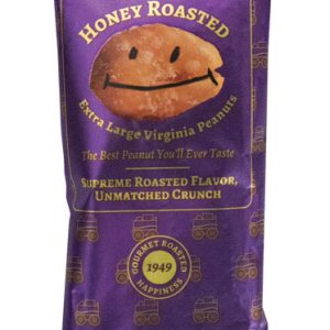 Mr. Smiley Honey Roasted Peanuts 1.75 oz Tube Bag