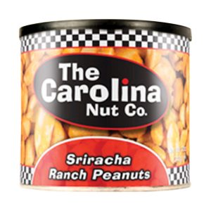 The Carolina Nut Company Sriracha Ranch Peanuts 12 oz Can