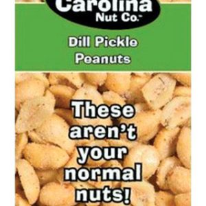 The Carolina Nut Company Dill Pickle Peanuts 1.75 oz Tube Bag