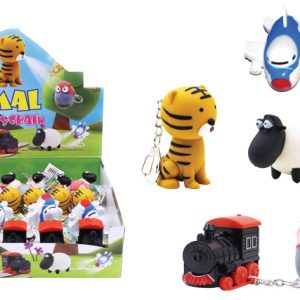 Diamond Visions Animal/Vehicle LED Keychain Plastic 1 pk