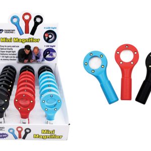Diamond Visions Round 3 Times LED Magnifying Glass