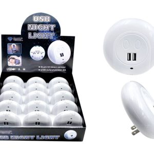 Diamond Visions USB Charger/Night Light 1 pk