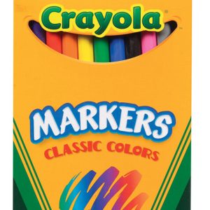 Crayola Classic Assorted Fine Tip Markers 10 pk