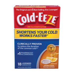 Cold-Eeze Honey Lemon Flavored Cold Remedy Lozenges
