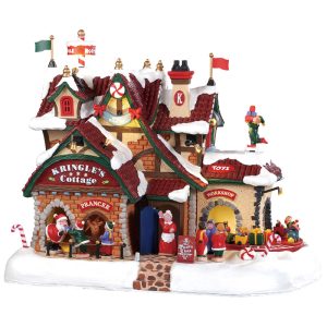 Lemax Multicolored Kringle's Cottage Christmas Village