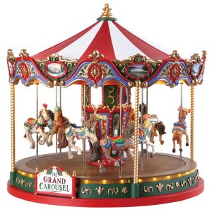 Lemax Multicolored The Grand Carousel Christmas Village