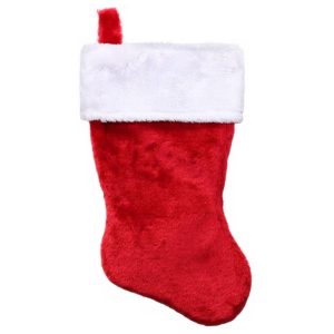 Dyno Red/White Plush Indoor Christmas Decor