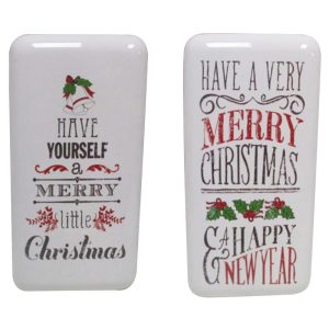 Celebrations Multicolored Christmas Sayings Sign
