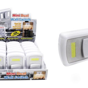 Diamond Visions Manual Battery Powered Mini COB LED Night Light w/Switch