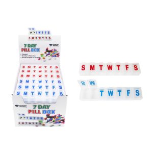Diamond Visions White Pill Organizer 7 day