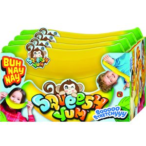 Squeesh Yum Buh Nay Nay Toy Rubber Green/Yellow