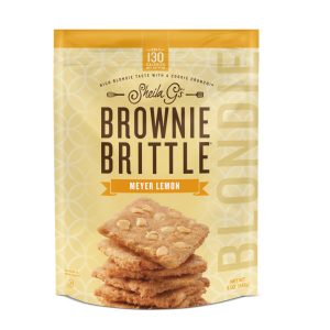 Sheila G's Blondie Meyer Lemon Brownie Brittle 5 oz Bagged