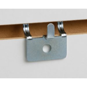 Kinter Silver Pegboard/Slatwall Display Hooks Steel