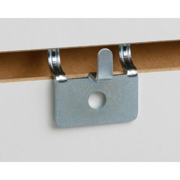 Kinter Silver Pegboard/Slatwall Display Hooks Steel