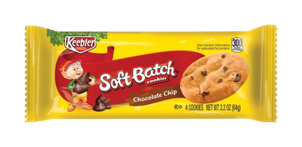 Keebler Soft Batch Chocolate Chip Cookies 2.2 oz Pouch