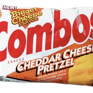 Combos Cheddar Cheese Pretzel Crackers 1.8 oz Packet