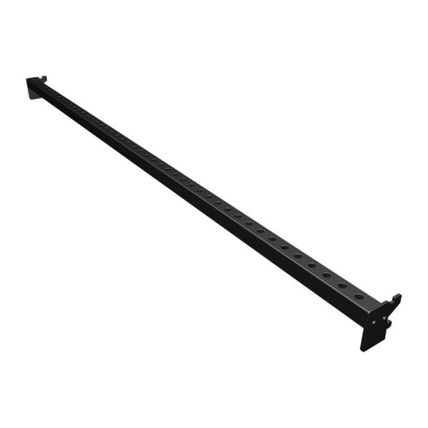 EBSCO 2.375 in. H X 2.25 in. W X 48 in. L Black Crossbar Display Metal