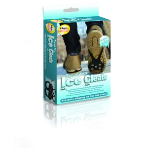 Ideas In Motion Tread Pro Unisex Ice Cleats One Size Fits All Black