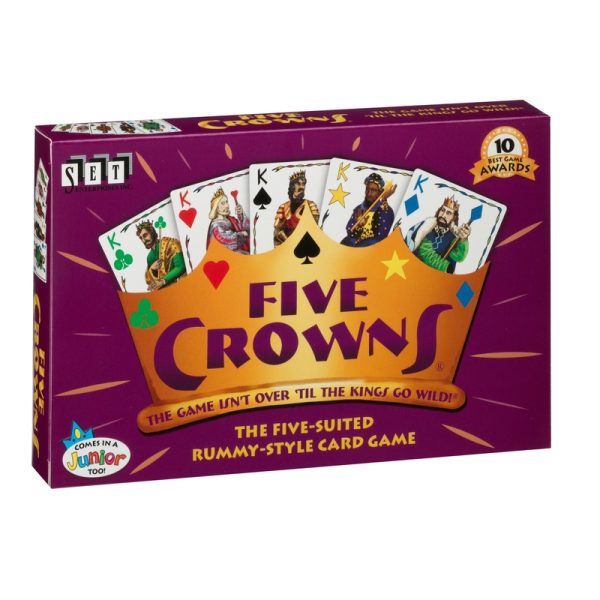 Playmonster Five Crowns Card Game Multicolored 116 pc
