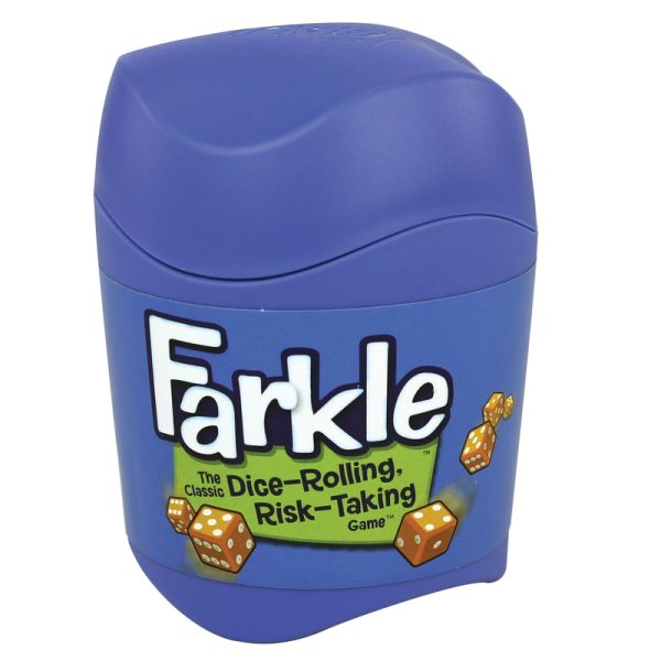Playmonster Farkle Dice Game Plastic Multicolored 7 pc