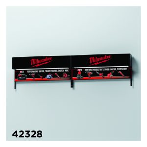 Retail First Inc 49 in. H X 12 in. W X 2 in. L Multicolored Product Signage Header Kit Acrylic