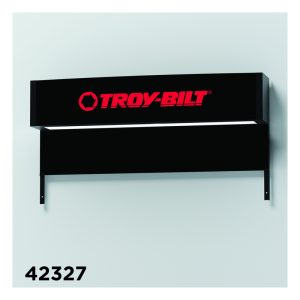 Retail First Inc 49 in. H X 12 in. W X 2 in. L Multicolored Troy-Bilt Header Kit Acrylic