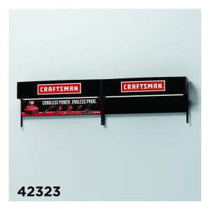 Retail First Inc 49 in. H X 12 in. W X 2 in. L Multicolored Craftsman Header Kit Acrylic