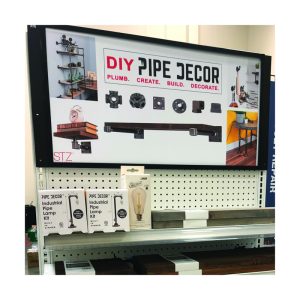 Plumbing Sign Kit Pipe Decor End Cap