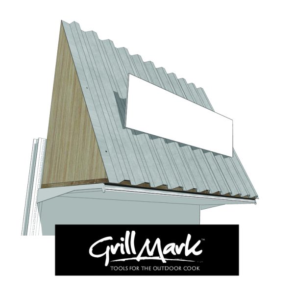 Retail First Grill Mark Canopy Topper Plastic
