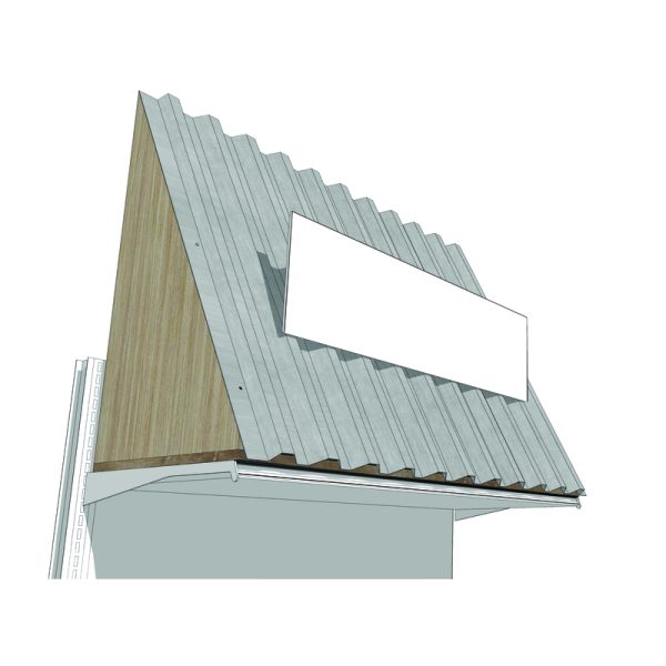 Retail First 48 in. H X 24 in. W X 18 in. L Assorted Canopy Topper Metal/Wood
