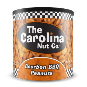The Carolina Nut Company Bourbon BBQ Peanuts 12 oz Can