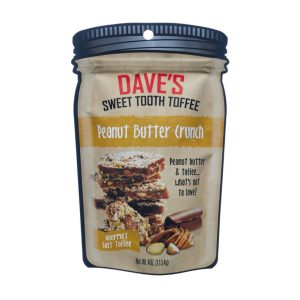 Dave's Sweet Tooth Peanut Butter Toffee 4 oz
