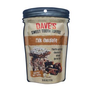 Dave's Sweet Tooth Milk Chocolate Toffee 4 oz