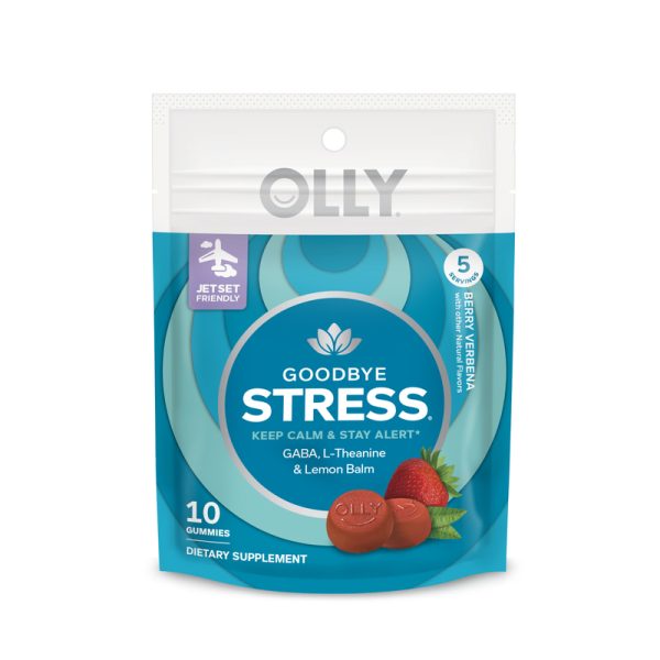 Olly Red Berry Verbena Stress Gummie 10 pk