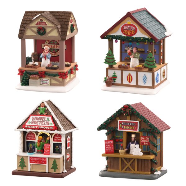 Lemax Market Series Christmas Village