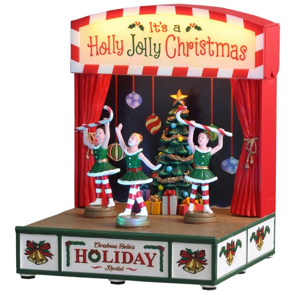Lemax Multicolored Belle's Recital Indoor Christmas Decor