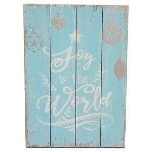 Celebrations Blue/Gray Joy to the World